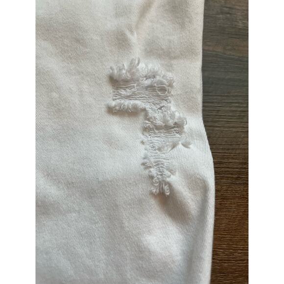 Est 1946 Denim white distressed  hi-rise jeans 12 NWOT - Picture 3 of 9